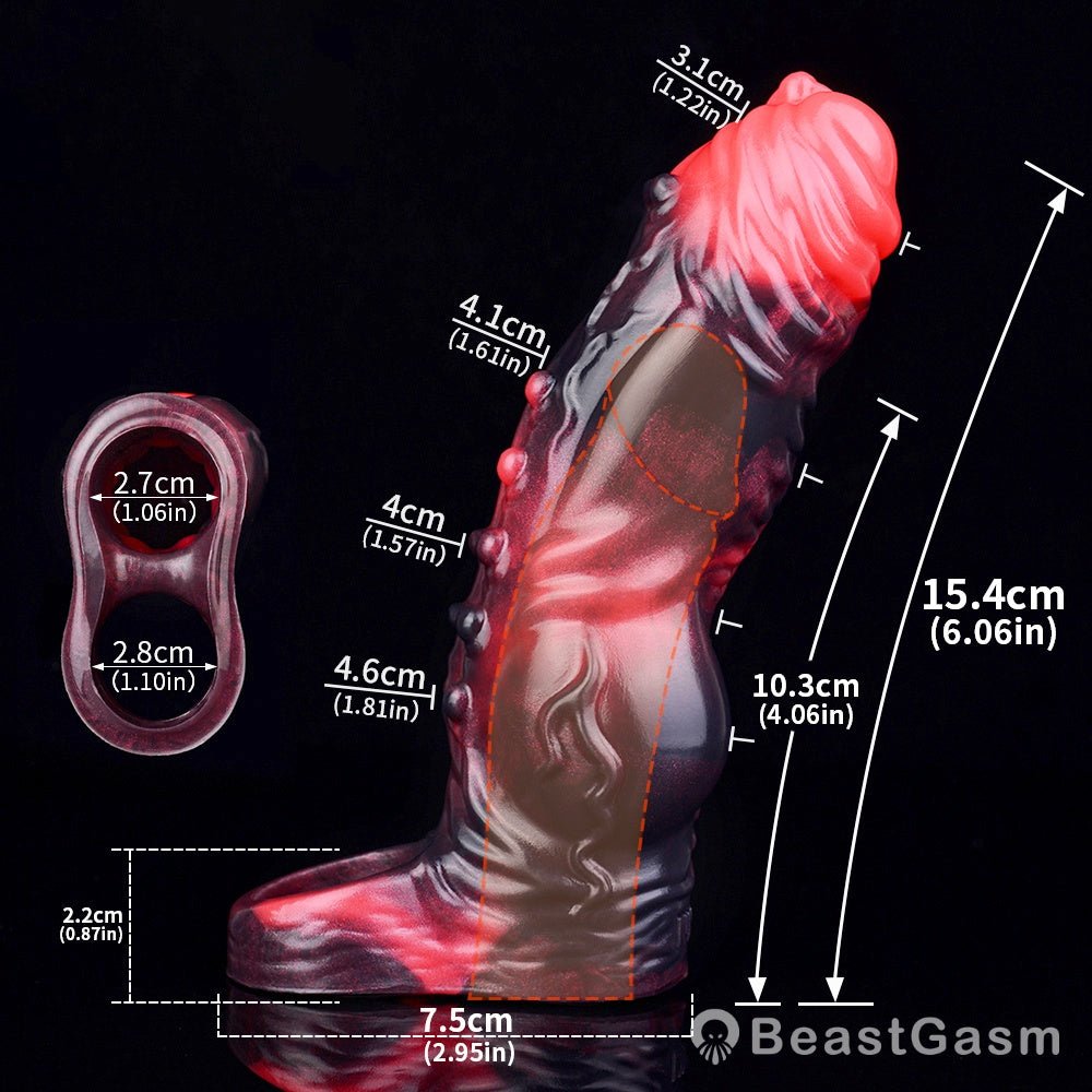 Dual - Action Vibrating Cock Sleeve – Deep Sensation Thrills - BeastGasm