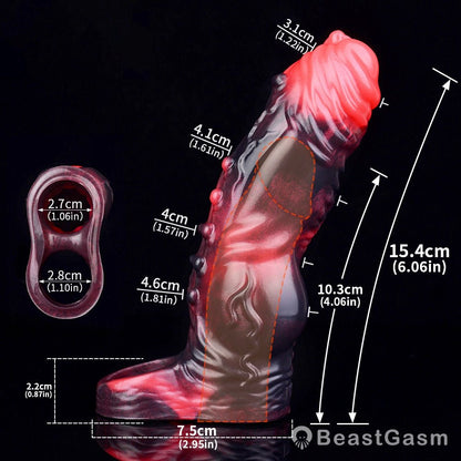 Dual - Action Vibrating Cock Sleeve – Deep Sensation Thrills - BeastGasm