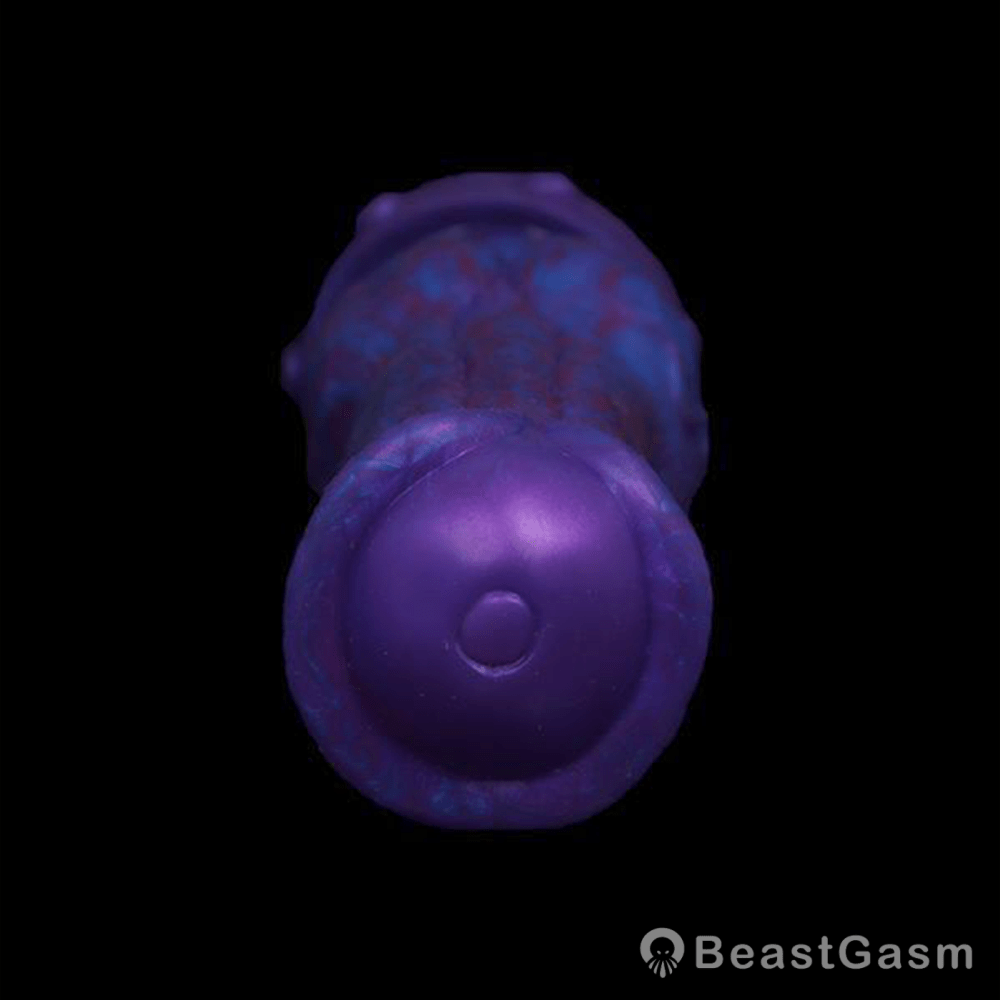 🐍 Dual-End Fantasy Knot Dildo Liquid Silicone Beast Dong - BeastGasm