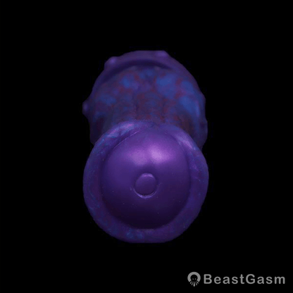 🐍 Dual-End Fantasy Knot Dildo Liquid Silicone Beast Dong - BeastGasm