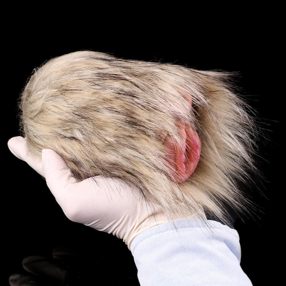 Dual - Hole Furry Animal Masturbator – The Shaggy Chimera - BeastGasm