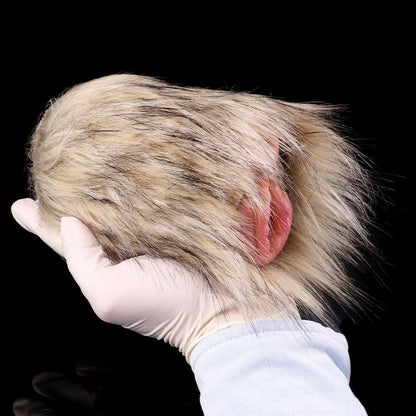 Dual - Hole Furry Animal Masturbator – The Shaggy Chimera - BeastGasm