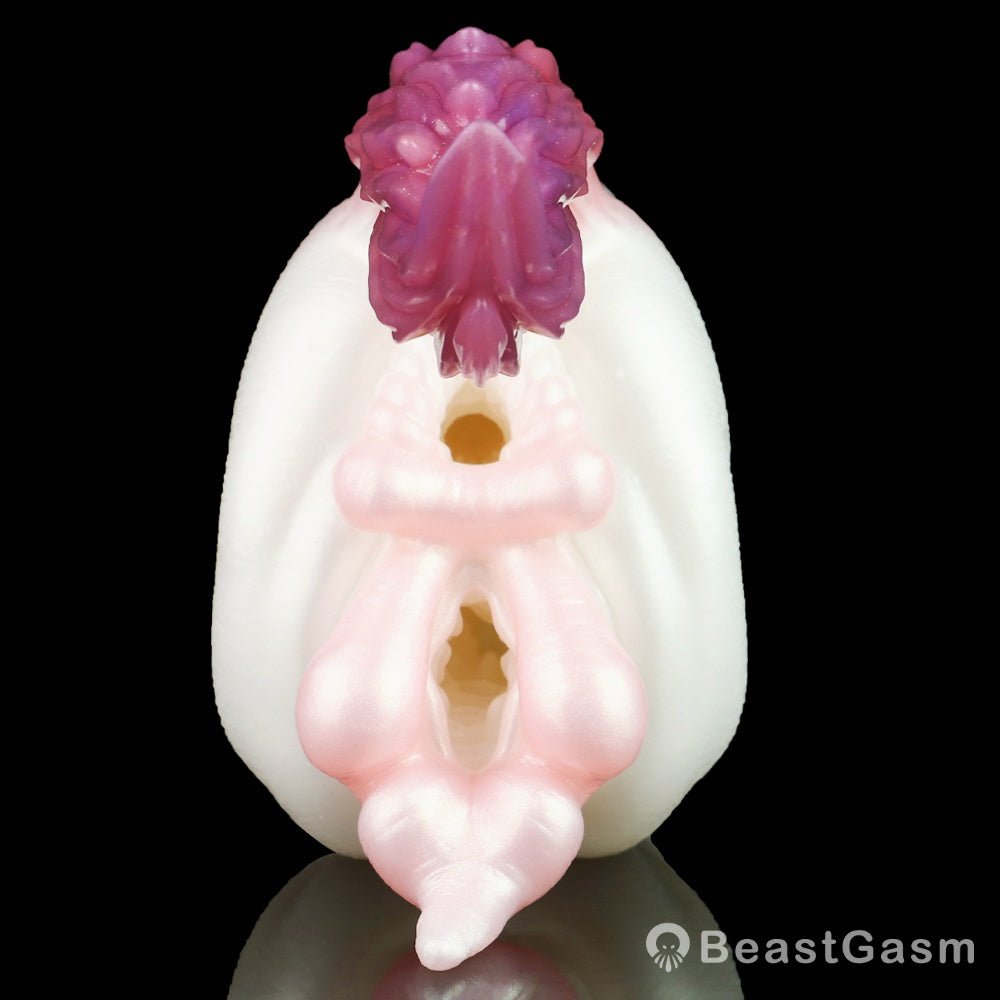 🐴Dual - Hole Rainbow Pocket Pussy – Lifelike Horse Tail | BeastGasm - BeastGasm