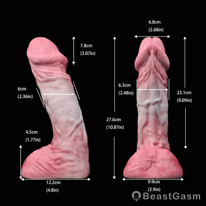 🌀 Earthshaker Massive Soul Deep: Giant Realistic Dildo - BeastGasm