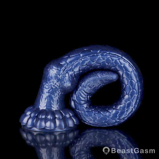 Eel Blue Tentacle Anal Plug – Fantasy Oversized Silicone BeastGasm - BeastGasm