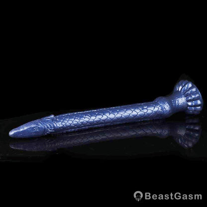 Eel Blue Tentacle Anal Plug – Fantasy Oversized Silicone BeastGasm - BeastGasm
