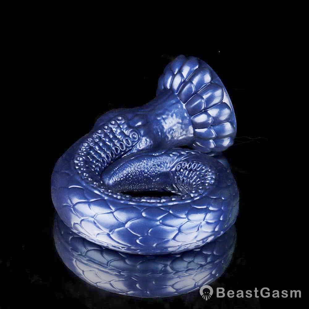 Eel Blue Tentacle Anal Plug – Fantasy Oversized Silicone BeastGasm - BeastGasm