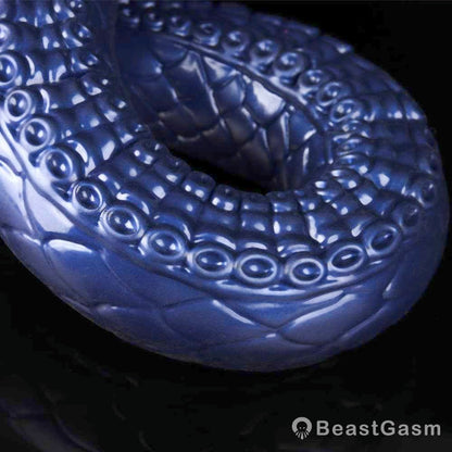 Eel Blue Tentacle Anal Plug – Fantasy Oversized Silicone BeastGasm - BeastGasm