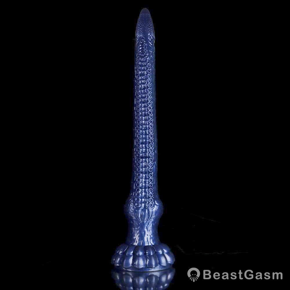 Eel Blue Tentacle Anal Plug – Fantasy Oversized Silicone BeastGasm - BeastGasm