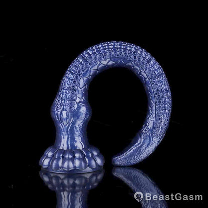 Eel Blue Tentacle Anal Plug – Fantasy Oversized Silicone BeastGasm - BeastGasm