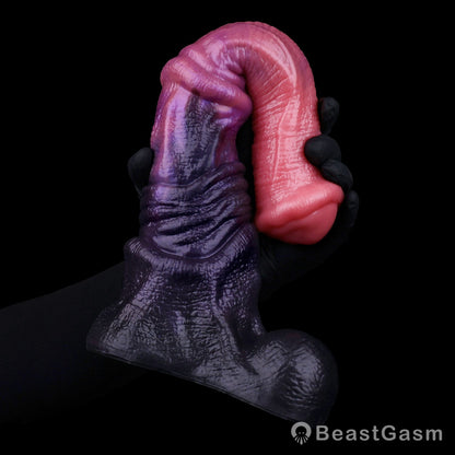 🎠 Ember Eclipse Horse Dildo | Dual-Density Fantasy Dong - BeastGasm