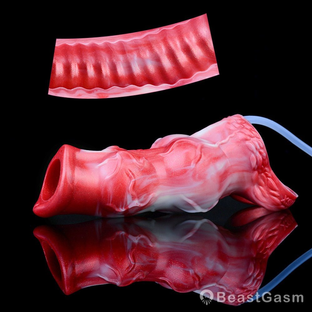 Embercoil - Squirting Knot Sheath & Fantasy Penis Extender - BeastGasm
