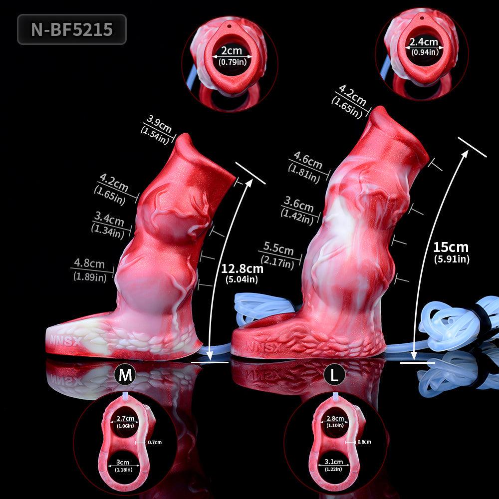 Embercoil - Squirting Knot Sheath & Fantasy Penis Extender - BeastGasm