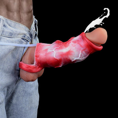 Embercoil - Squirting Knot Sheath & Fantasy Penis Extender - BeastGasm