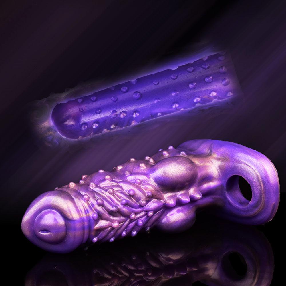 Enhance Pleasure with Wulfgar Ribbed Dog Sleeve - BeastGasm