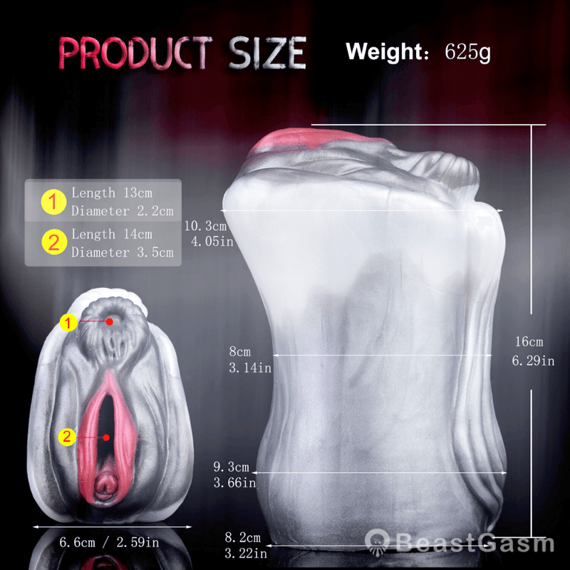 🐄 Equinox Stallion - Realistic Horse Masturbator with Two Holes - BeastGasm