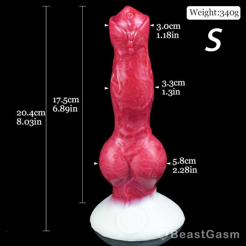 🐕 🐾 Erebus – 3 Sizes of Lifelike Canine Dog Dildo with Suction Cup - BeastGasm