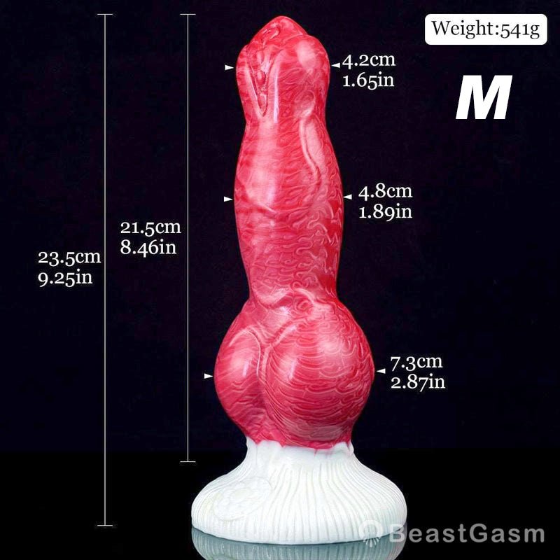 🐕 🐾 Erebus – 3 Sizes of Lifelike Canine Dog Dildo with Suction Cup - BeastGasm