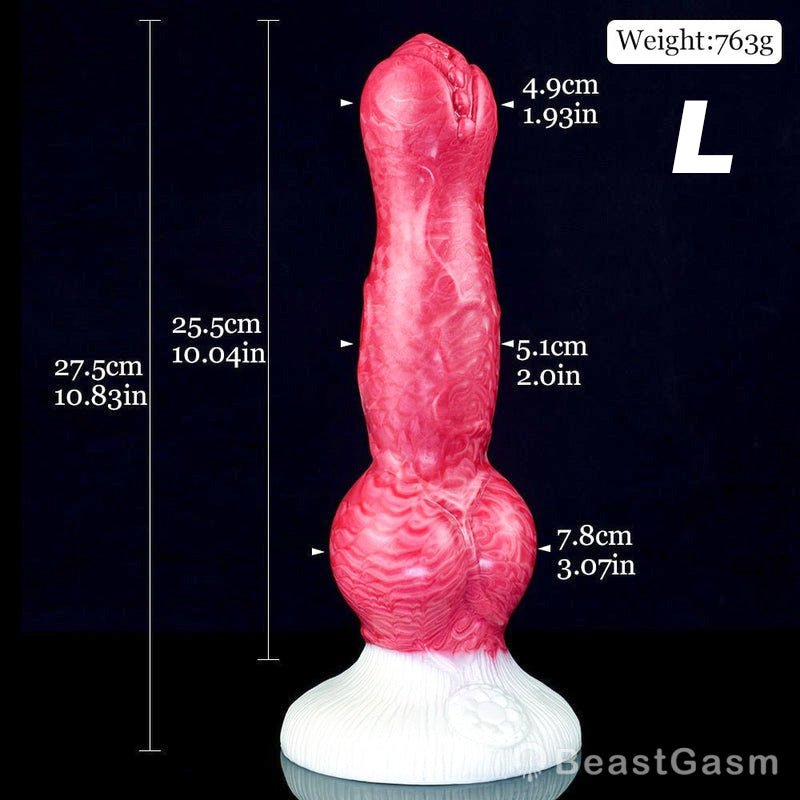 🐕 🐾 Erebus – 3 Sizes of Lifelike Canine Dog Dildo with Suction Cup - BeastGasm
