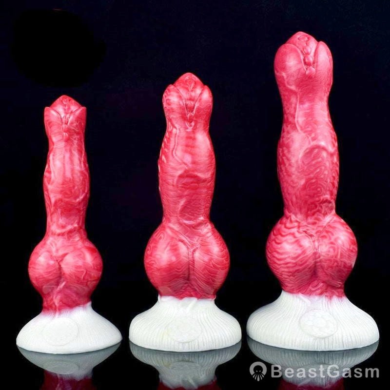 🐕 🐾 Erebus – 3 Sizes of Lifelike Canine Dog Dildo with Suction Cup - BeastGasm