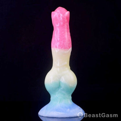 🐕 Erebus 8” Canine Knot Dildo – Realistic, Silicone, Suction Cup - BeastGasm