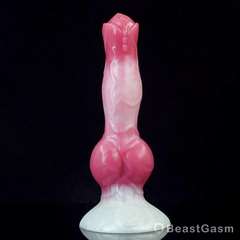 🐕 Erebus 8” Canine Knot Dildo – Realistic, Silicone, Suction Cup - BeastGasm