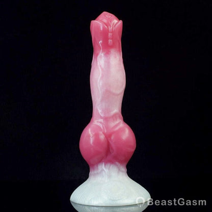 🐕 Erebus 8” Canine Knot Dildo – Realistic, Silicone, Suction Cup - BeastGasm