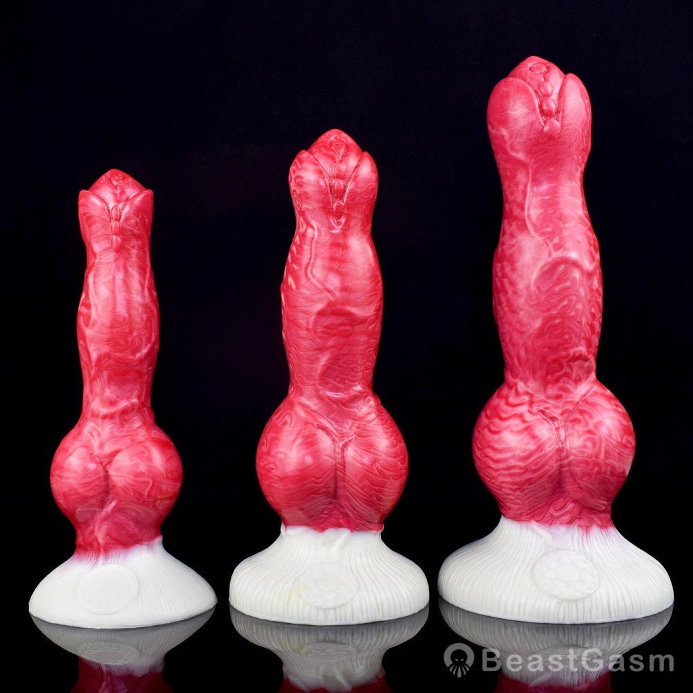 🐕 🐾 Erebus Canine Knot Dildo – Realistic Dog Dildo in 3 Sizes - BeastGasm