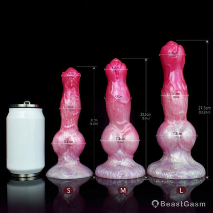 🐕 🐾 Erebus Canine Knot Dildo – Realistic Dog Dildo in 3 Sizes - BeastGasm