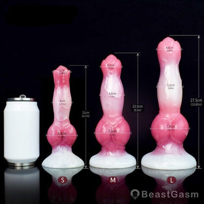 🐕 🐾 Erebus Canine Knot Dildo – Realistic Dog Dildo in 3 Sizes - BeastGasm