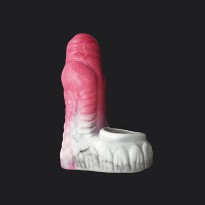 Erek - Hus Dragon Cum Thru Penis Sleeve - Pink - BeastGasm