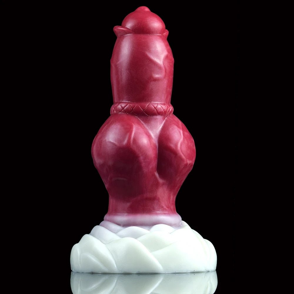 🐕 Eskimo – 7.48” Lifelike Canine Butt Plug with Huge Knot - BeastGasm