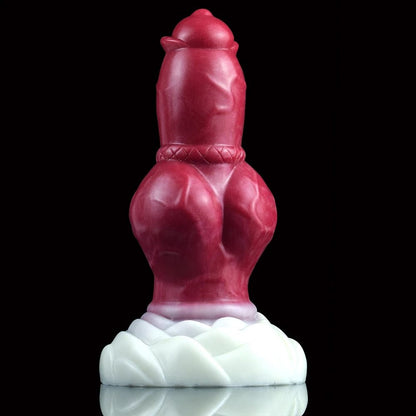 🐕 Eskimo – 7.48” Lifelike Canine Butt Plug with Huge Knot - BeastGasm