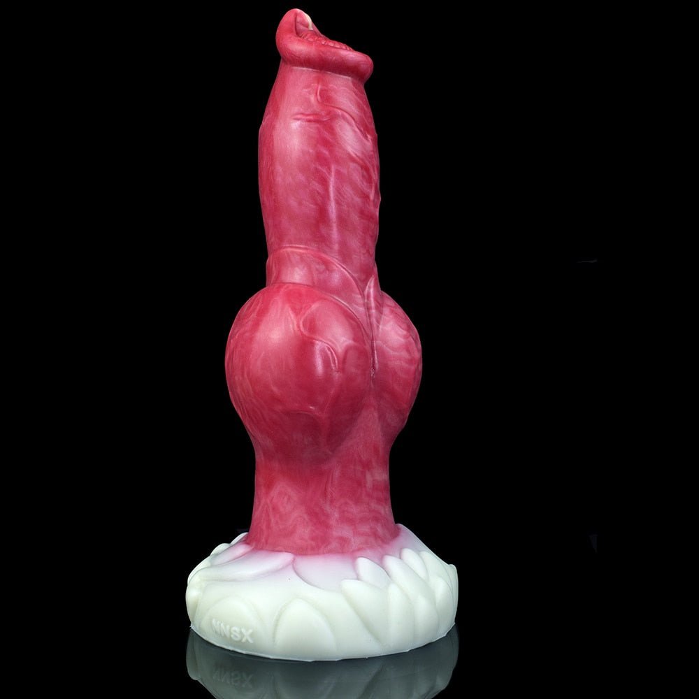 🐕 Eskimo – 9.25” Realistic Canine Dog Dildo with Huge Knot - BeastGasm