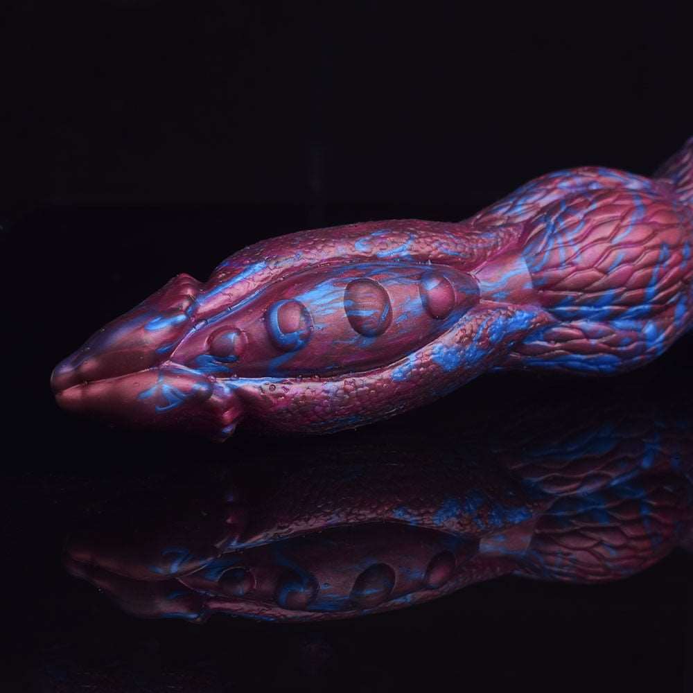 👿 👾 EUDORA Double - Ended Alien Dildo – 16.9” Monster Fantasy Toy - BeastGasm