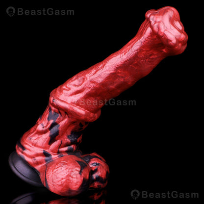 🦄 Extra Large Stallion Dildo with Balls – Bold & Real - BeastGasm