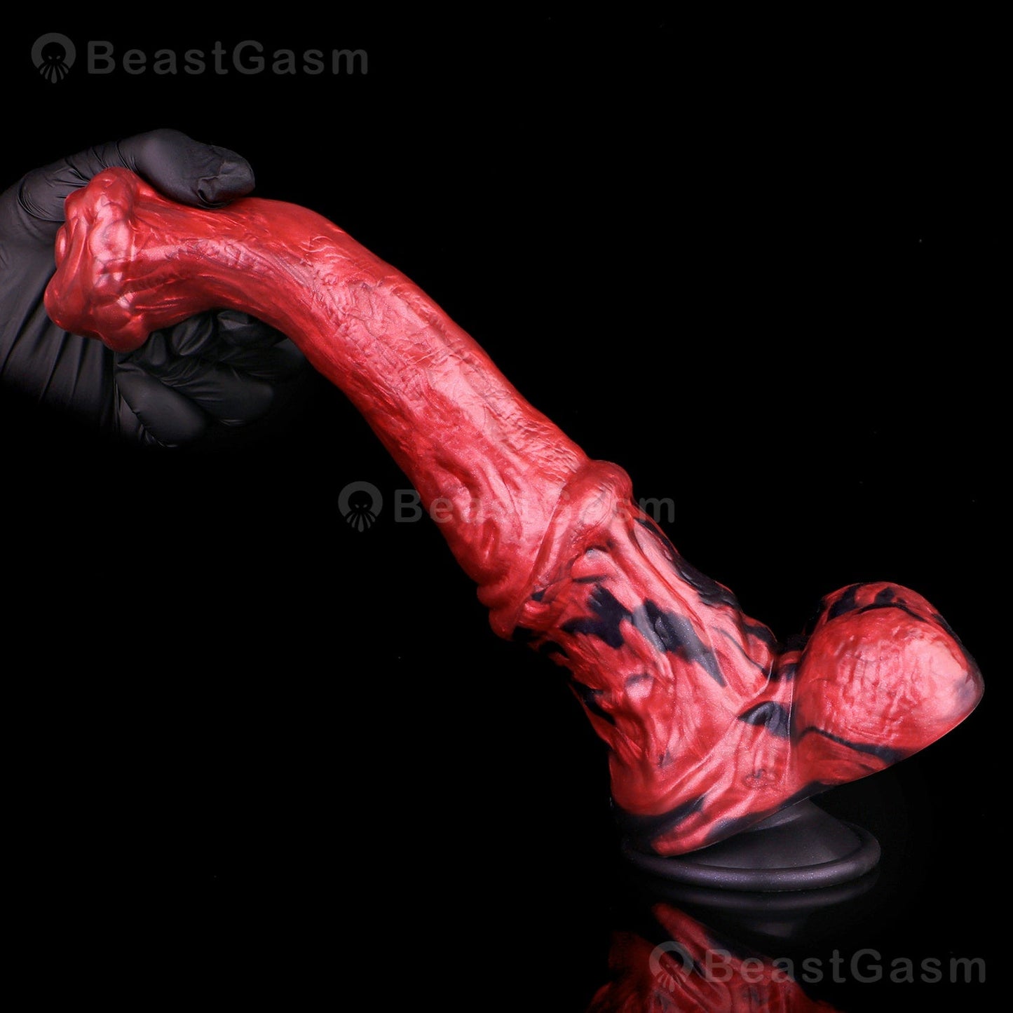 🦄 Extra Large Stallion Dildo with Balls – Bold & Real - BeastGasm