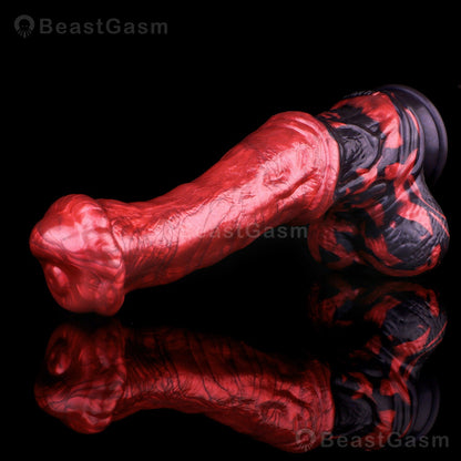 🦄 Extra Large Stallion Dildo with Balls – Bold & Real - BeastGasm