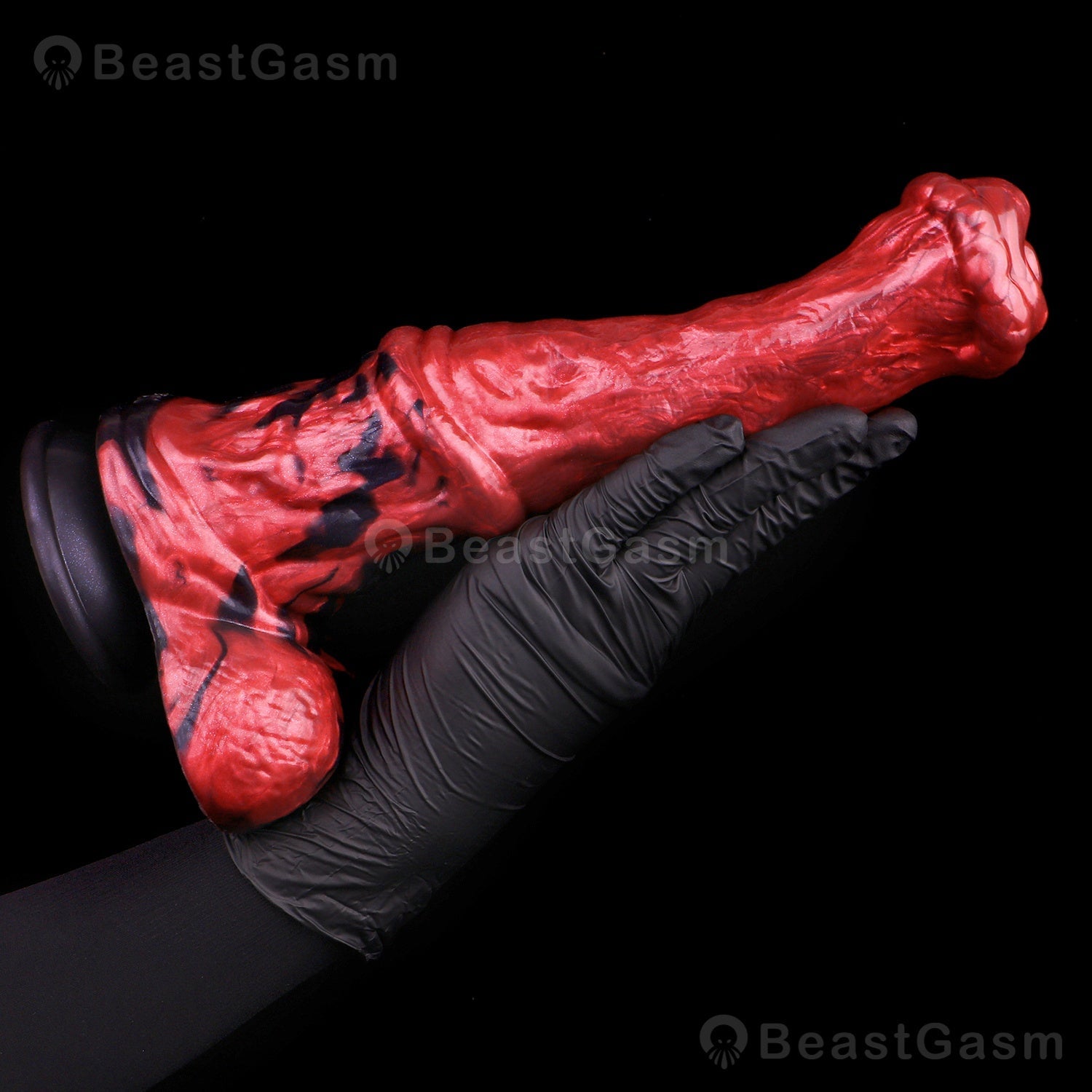 🦄 Extra Large Stallion Dildo with Balls – Bold & Real - BeastGasm