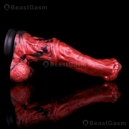 🦄 Extra Large Stallion Dildo with Balls – Bold & Real - BeastGasm