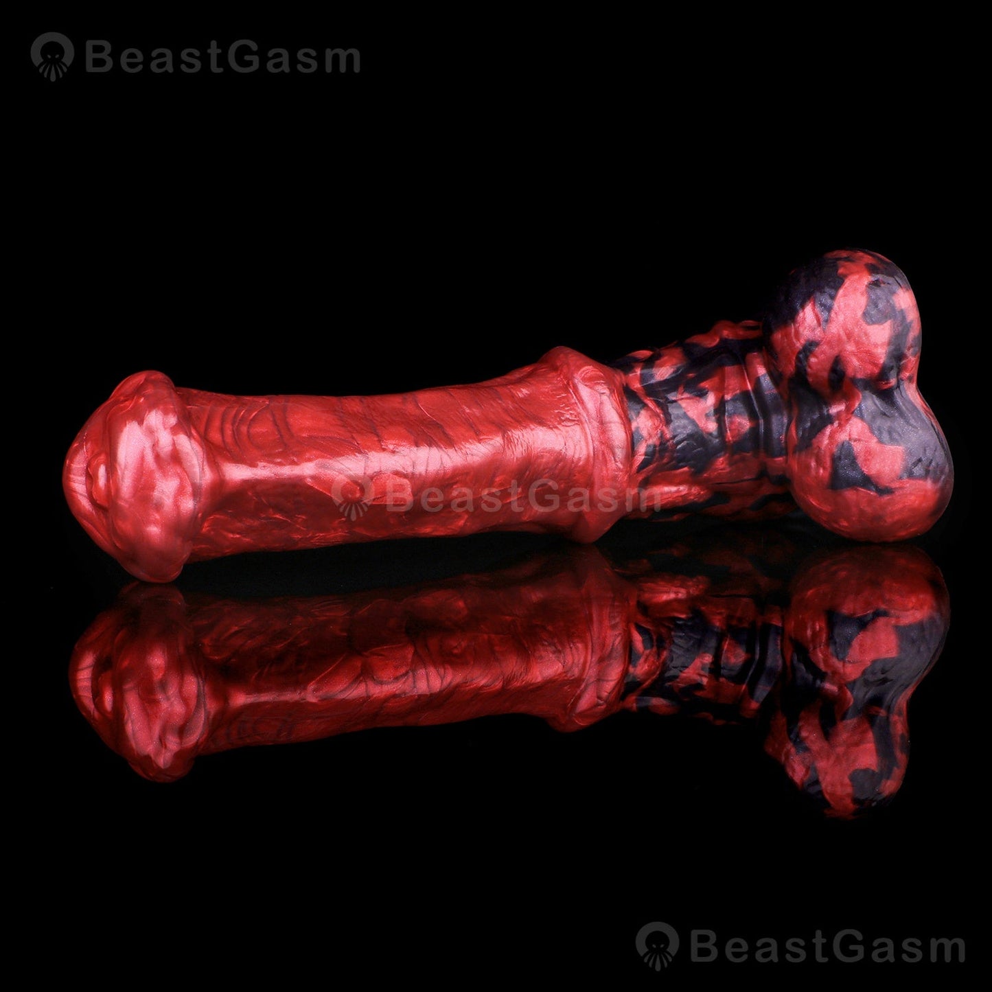 🦄 Extra Large Stallion Dildo with Balls – Bold & Real - BeastGasm
