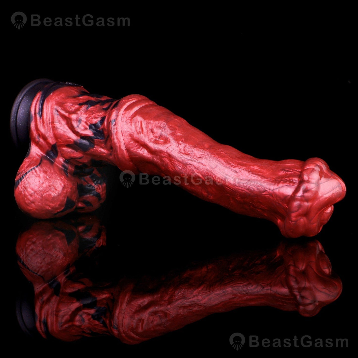 🦄 Extra Large Stallion Dildo with Balls – Bold & Real - BeastGasm