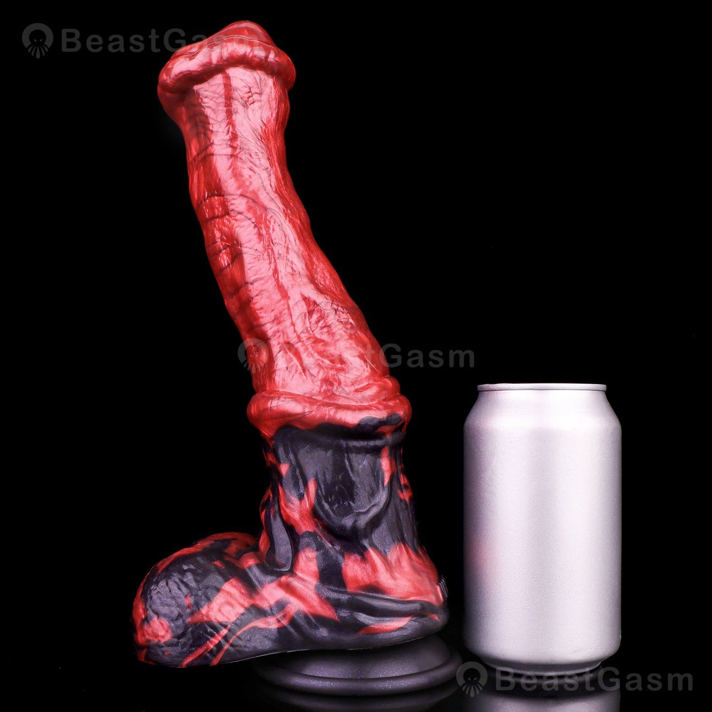 🦄 Extra Large Stallion Dildo with Balls – Bold & Real - BeastGasm