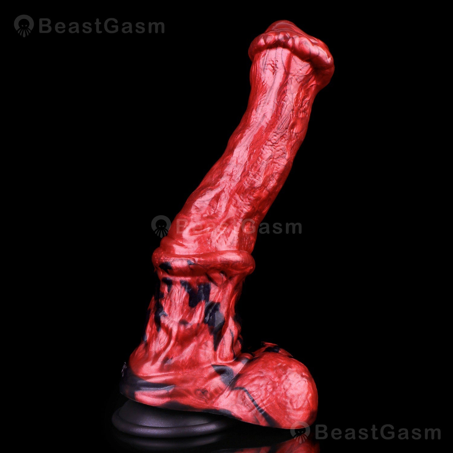 🦄 Extra Large Stallion Dildo with Balls – Bold & Real - BeastGasm