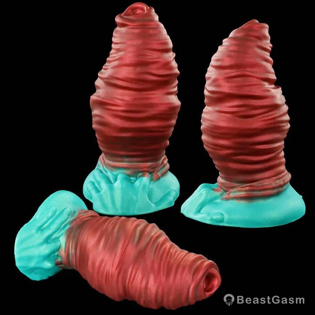 🍫 Extreme Stretch Olive Fruit Butt Plug - BeastGasm