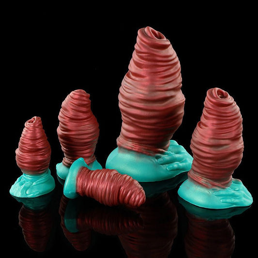 🍫 Extreme Stretch Olive Fruit Butt Plug - BeastGasm