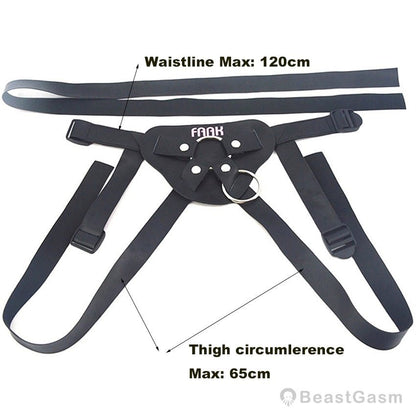 FAAK Strap - On Pants – Real Leather, Real Power - BeastGasm