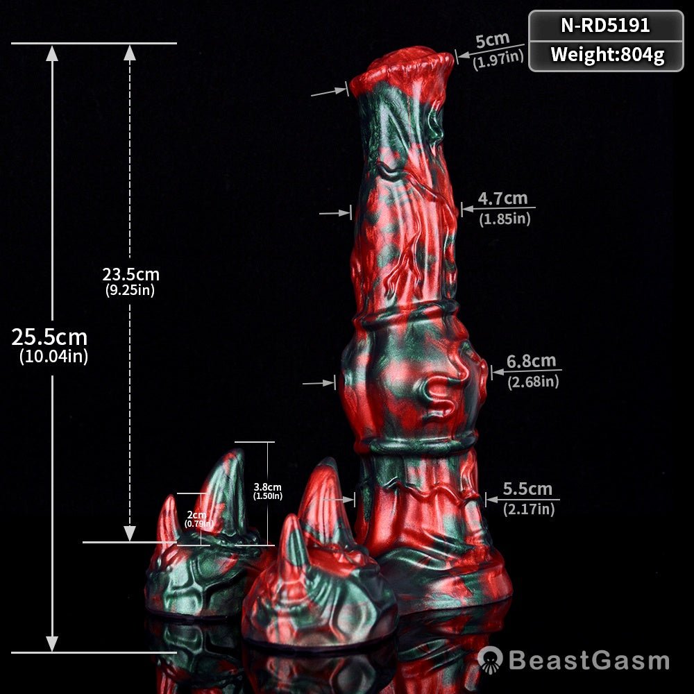 Face the Glashtyn Monster Dildo Knot Challenge - BeastGasm