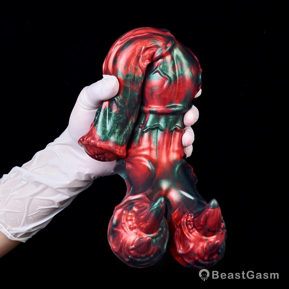 Face the Glashtyn Monster Dildo Knot Challenge - BeastGasm