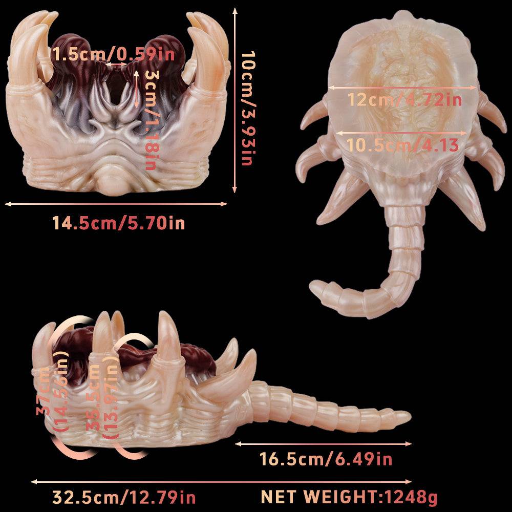 Facehugger Masturbator That Grips & Strokes - BeastGasm